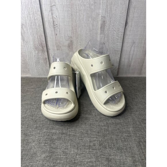 Crocs Adult Classic Crush Sandals Size Men 7 Women 9 Summer Beach Cruise Casual - Picture 1 of 9